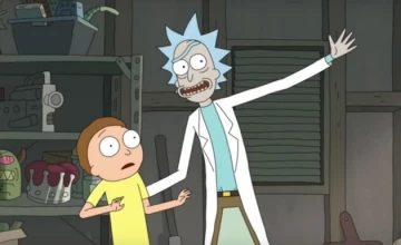 Кадры из мультсериала Рик и Морти