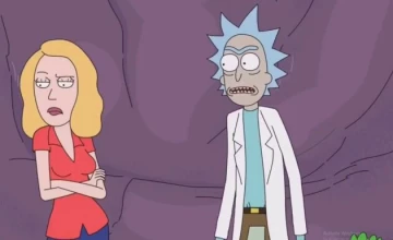 Кадры из мультсериала Рик и Морти