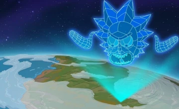 Кадры из мультсериала Рик и Морти