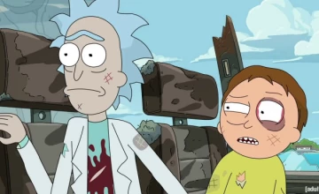 Кадры из мультсериала Рик и Морти