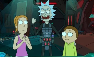 Кадры из мультсериала Рик и Морти