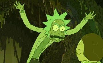 Кадры из мультсериала Рик и Морти