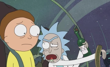Кадры из мультсериала Рик и Морти