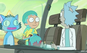 Кадры из мультсериала Рик и Морти