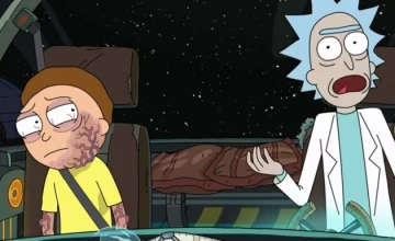 Кадры из мультсериала Рик и Морти