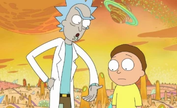 Кадры из мультсериала Рик и Морти