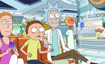 Кадры из мультсериала Рик и Морти