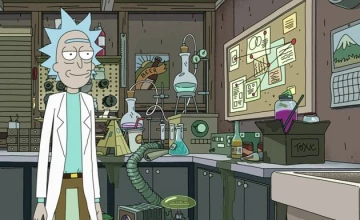 Кадры из мультсериала Рик и Морти