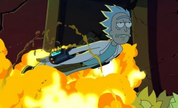 Кадры из мультсериала Рик и Морти