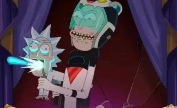 Кадры из мультсериала Рик и Морти
