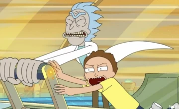 Кадры из мультсериала Рик и Морти