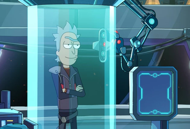 Кадры из мультсериала Рик и Морти