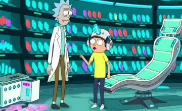 Кадры из мультсериала Рик и Морти