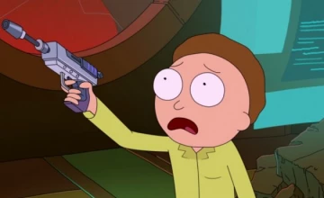 Кадры из мультсериала Рик и Морти