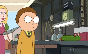 Кадры из мультсериала Рик и Морти
