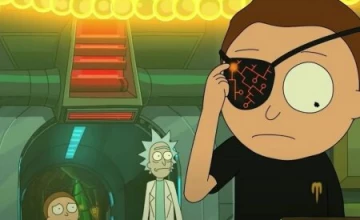 Кадры из мультсериала Рик и Морти