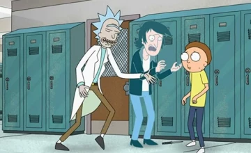 Кадры из мультсериала Рик и Морти