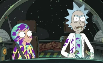 Кадры из мультсериала Рик и Морти