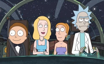 Кадры из мультсериала Рик и Морти