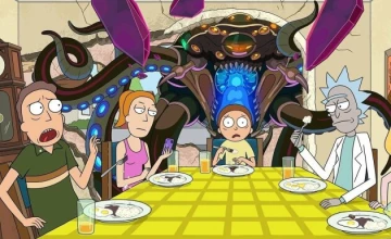 Кадры из мультсериала Рик и Морти