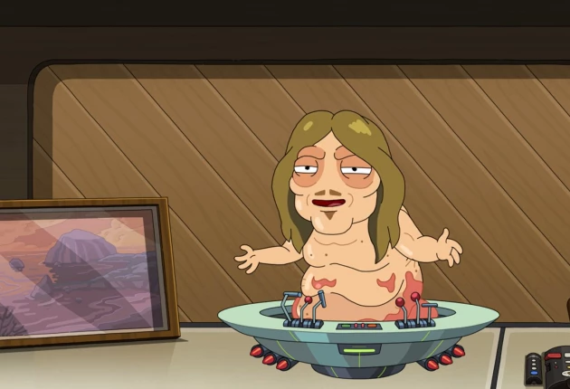 Кадры из мультсериала Рик и Морти
