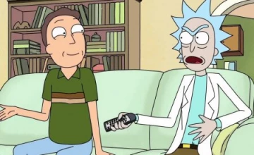 Кадры из мультсериала Рик и Морти