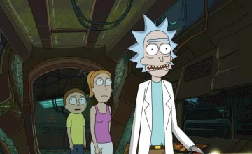 Кадры из мультсериала Рик и Морти