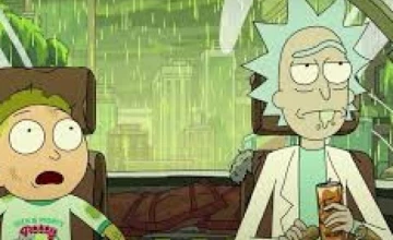Кадры из мультсериала Рик и Морти
