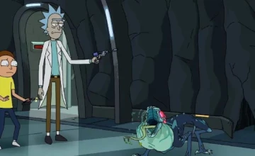 Кадры из мультсериала Рик и Морти