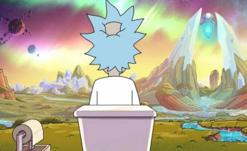 Кадры из мультсериала Рик и Морти