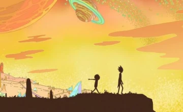 Кадры из мультсериала Рик и Морти