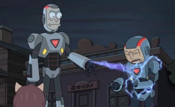 Кадры из мультсериала Рик и Морти