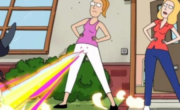 Кадры из мультсериала Рик и Морти