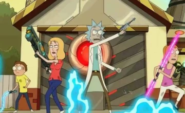 Кадры из мультсериала Рик и Морти