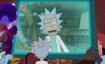 Кадры из мультсериала Рик и Морти