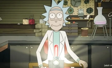 Кадры из мультсериала Рик и Морти