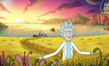 Кадры из мультсериала Рик и Морти