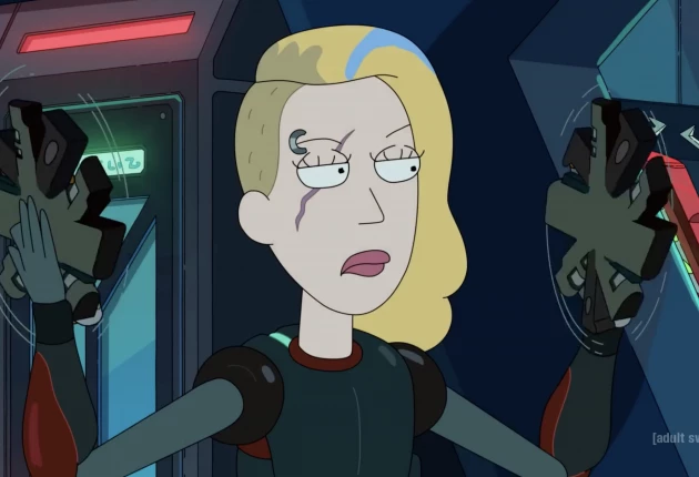 Кадры из мультсериала Рик и Морти