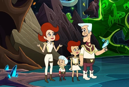 Кадры из мультсериала Рик и Морти