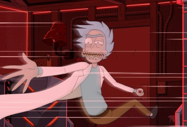 Кадры из мультсериала Рик и Морти