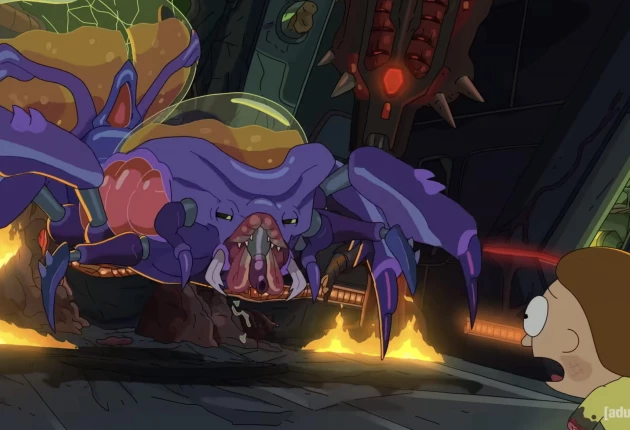 Кадры из мультсериала Рик и Морти