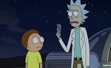 Кадры из мультсериала Рик и Морти