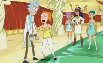 Кадры из мультсериала Рик и Морти