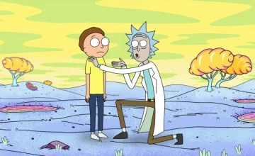 Кадры из мультсериала Рик и Морти