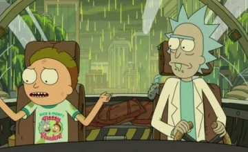 Кадры из мультсериала Рик и Морти