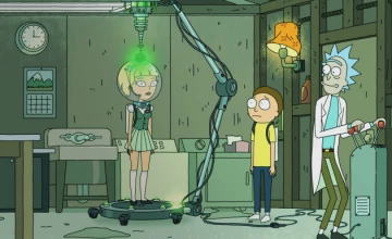 Кадры из мультсериала Рик и Морти