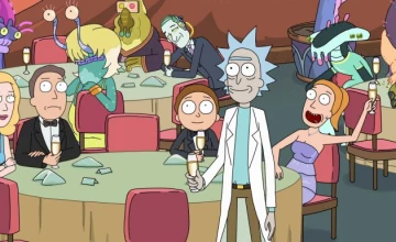 Кадры из мультсериала Рик и Морти