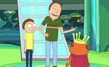 Кадры из мультсериала Рик и Морти