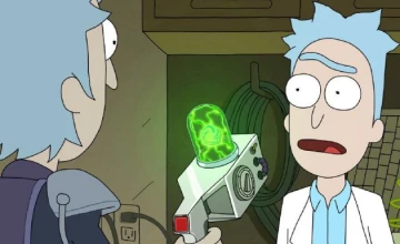 Кадры из мультсериала Рик и Морти