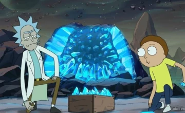 Кадры из мультсериала Рик и Морти